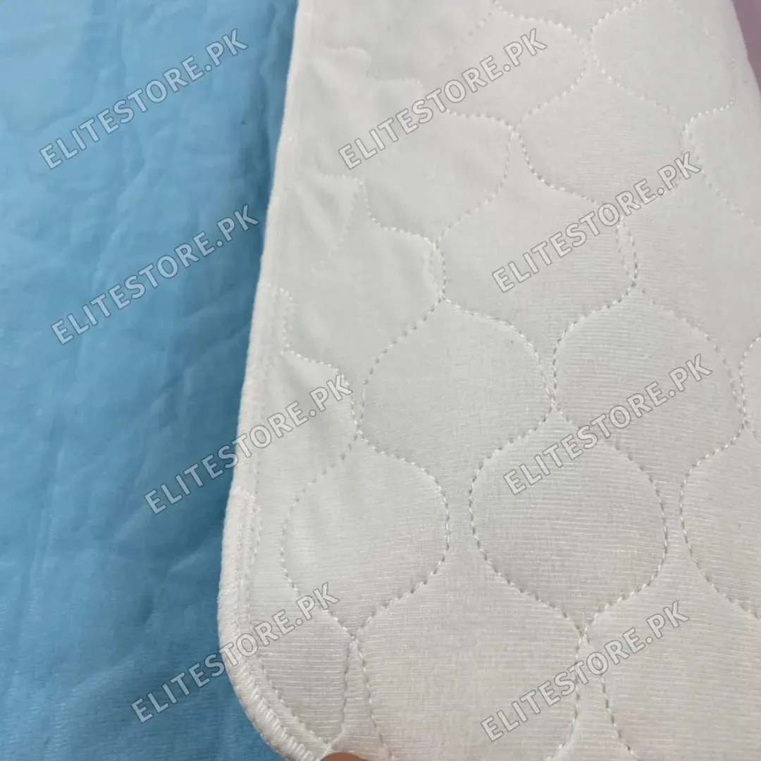 100% Waterproof Ultra Soft Export Quality Kids Under Pad In Sky Blue Color