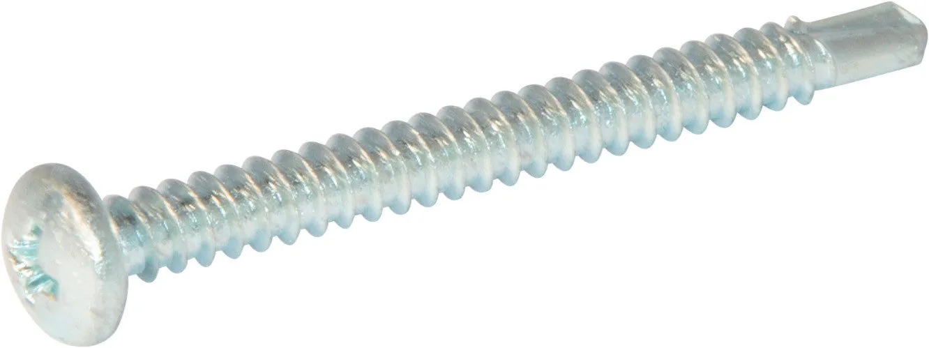 14-14 x 2 1/2 Phillips Pan Self Drill Screw Zinc Plated