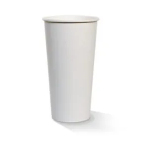 20 oz PE Coated SW Cup/Plain White 1000pc/ctn