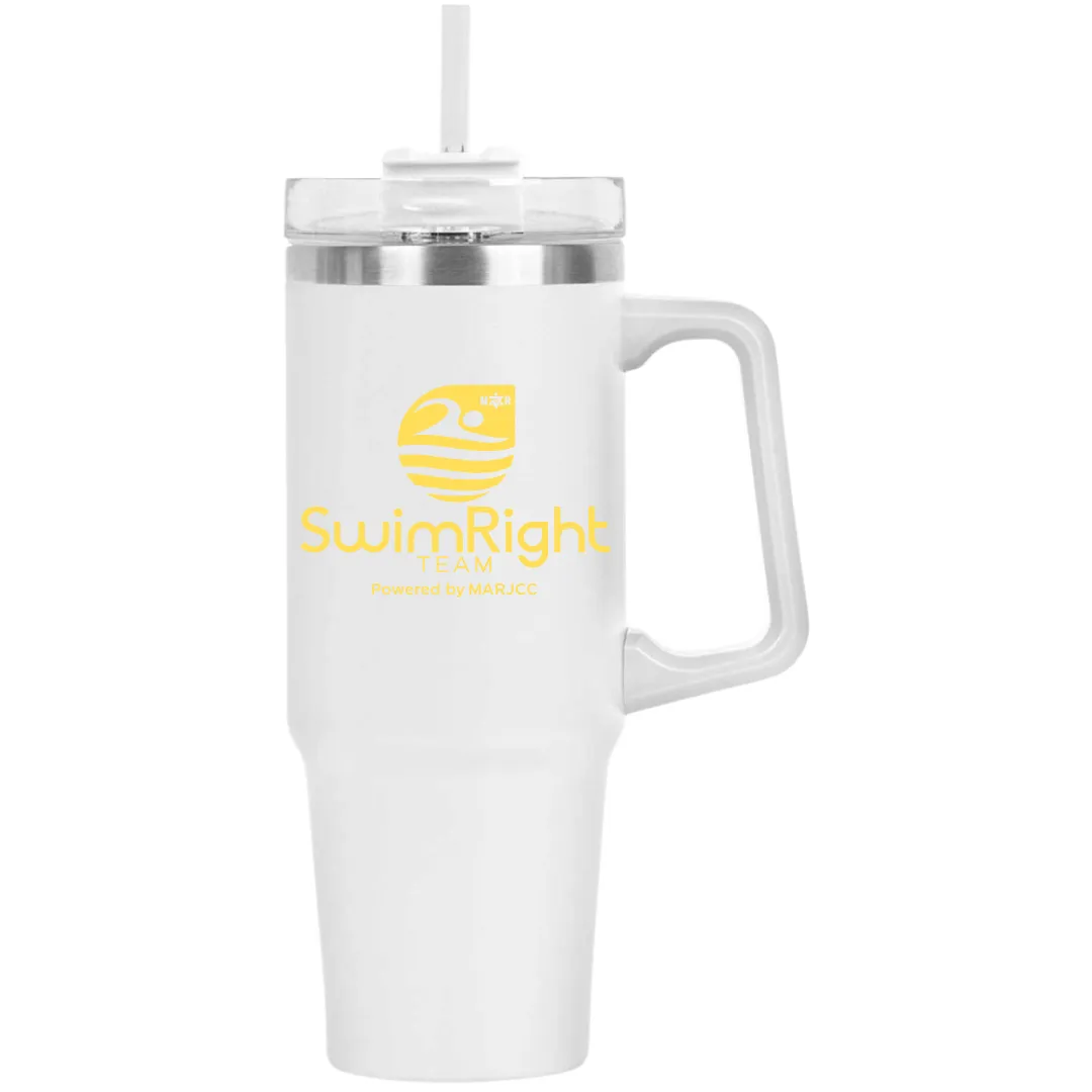 40oz Insulated Tumbler (Customized) - SwimRight Team