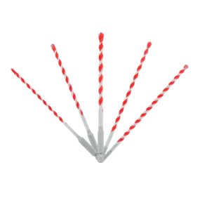 5 pc SPEEDemon™ Red Granite Carbide Tipped Hammer Drill Bit Set (5-Piece)