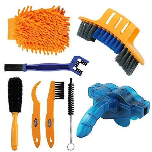 8-in-1 Bicycle Cleaning Brush Tool