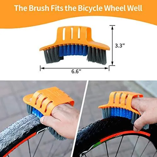 8-in-1 Bicycle Cleaning Brush Tool