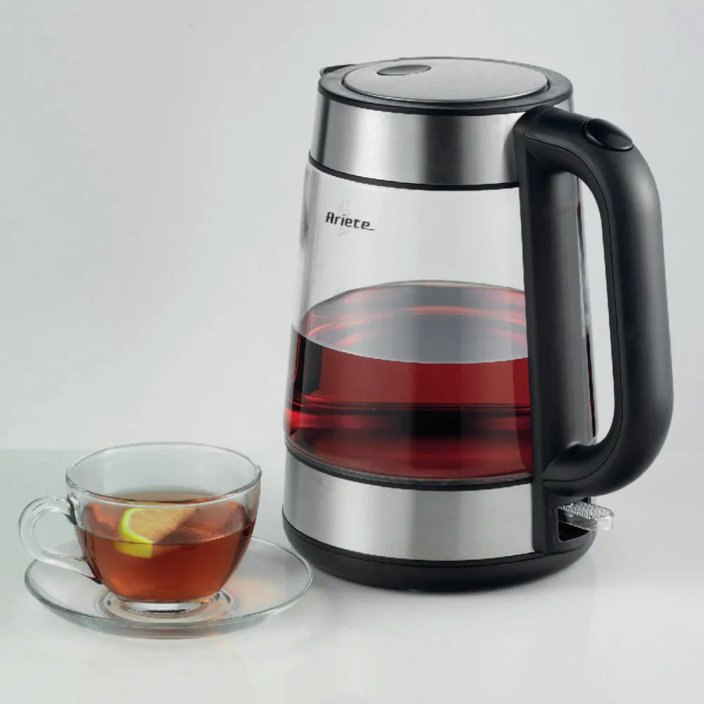 Ariete, Glass Kettle, Auto Shut-off, 1.7l, 2200w