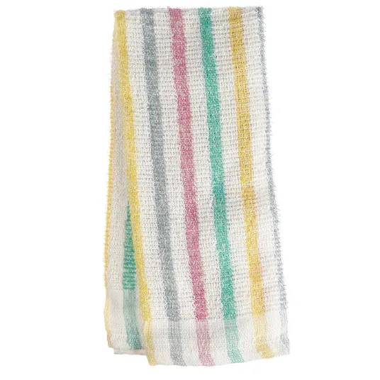 Bar Towel multi-stripe 12ct