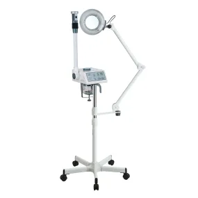 Barneys Camden Digital Facial Steamer & Bradford LED Magnifying Lamp Combo