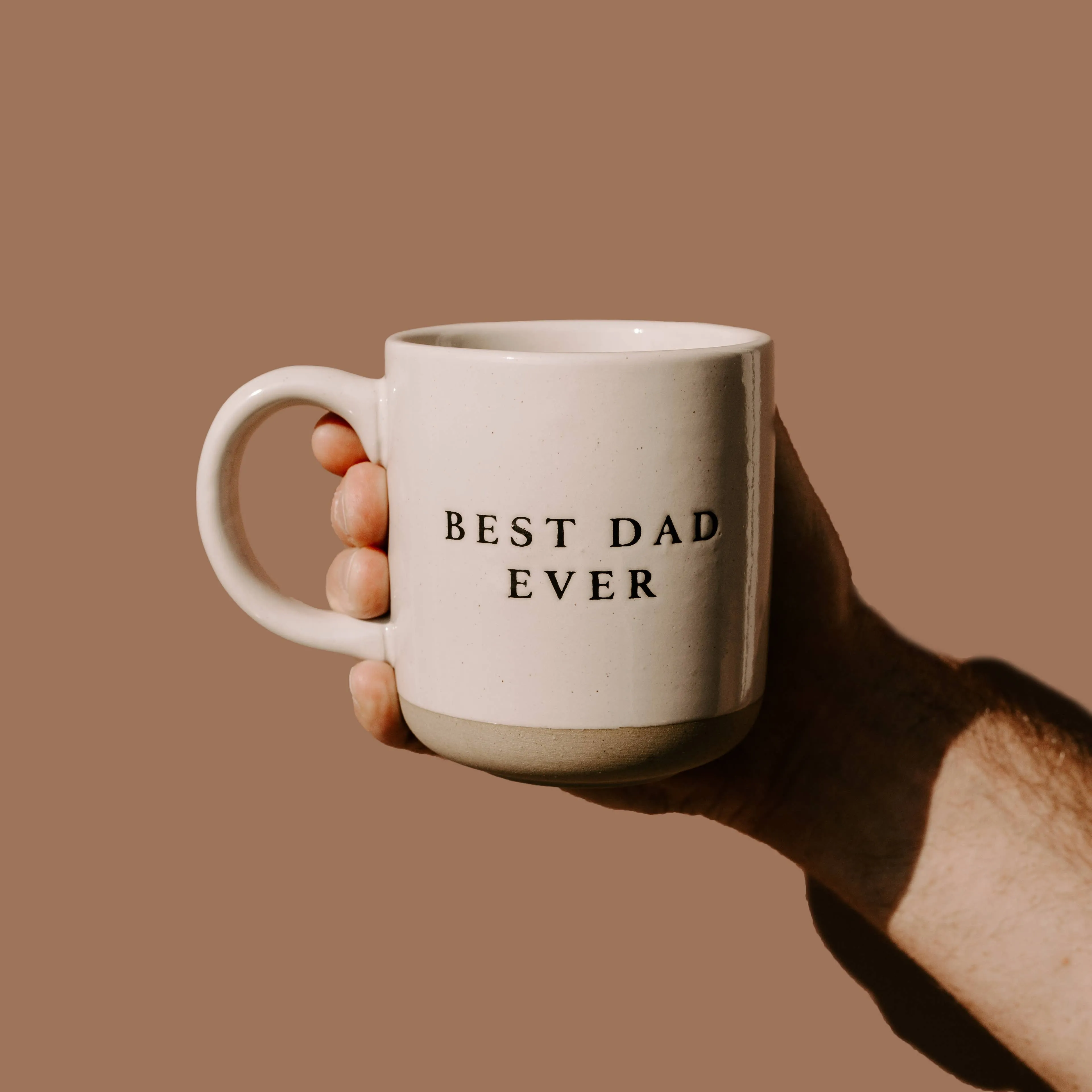 Best Dad Ever Stoneware Coffee Mug - Father's Day Gifts