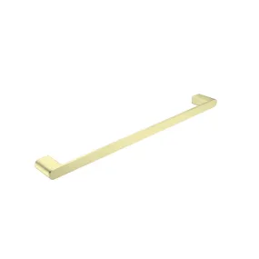 Bianca Single Towel Rail Brushed Gold 600MM 9024-BG