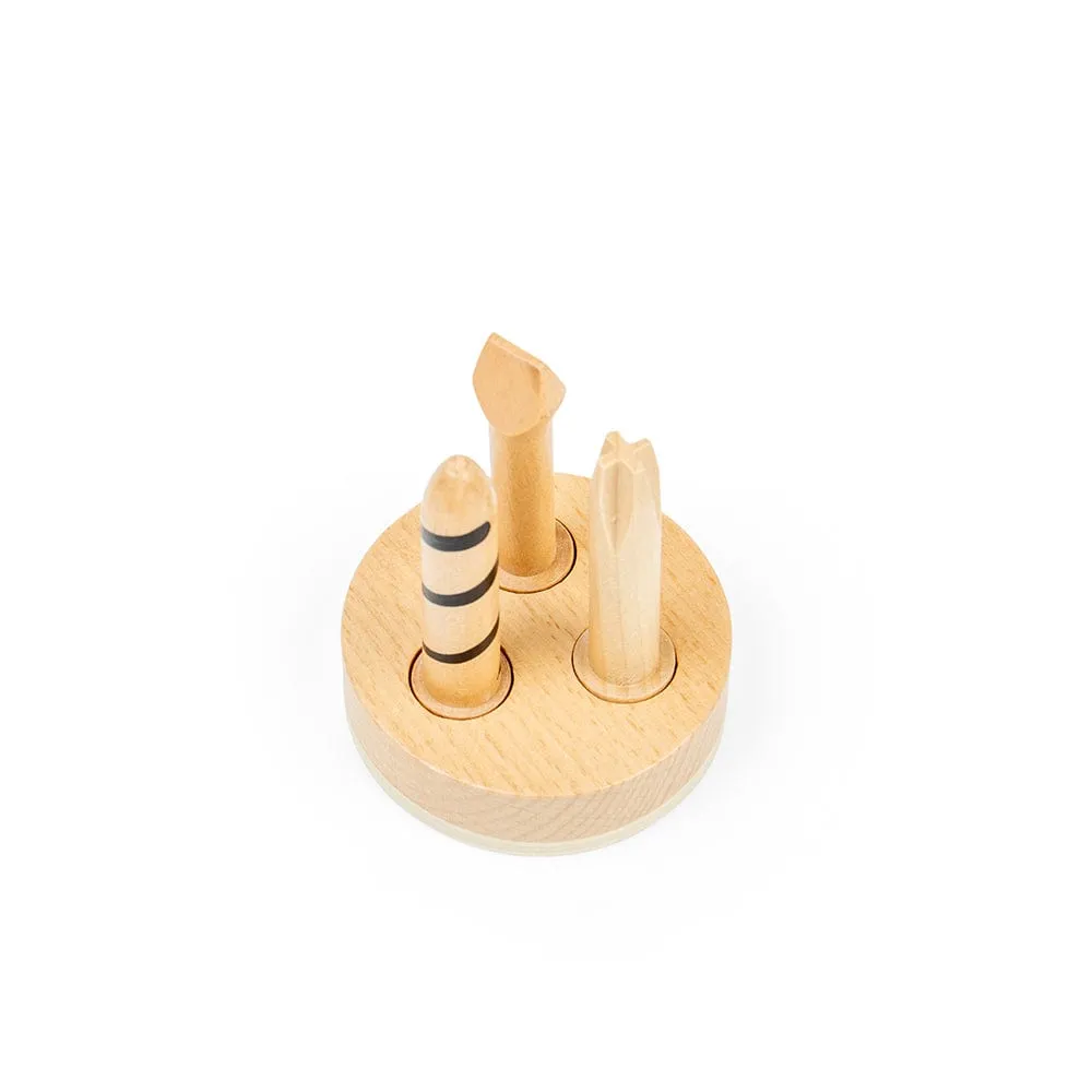 Bigjigs Toys Wooden Toy Drill