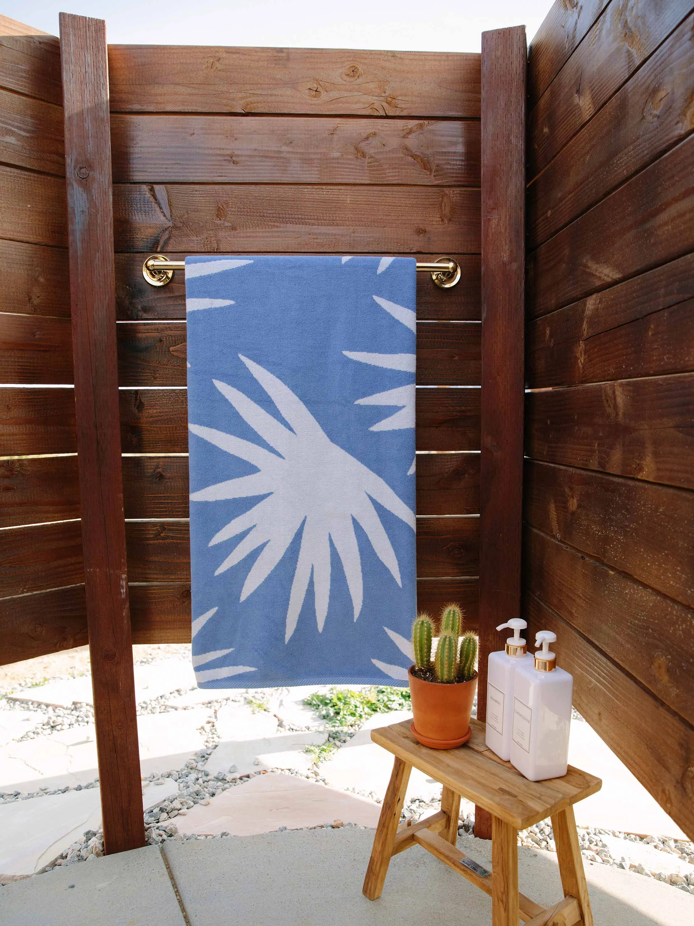 Blue Agave Cabana Beach Towel