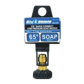 BluShield 65 Degree Black Low Pressure QC Soap Tip