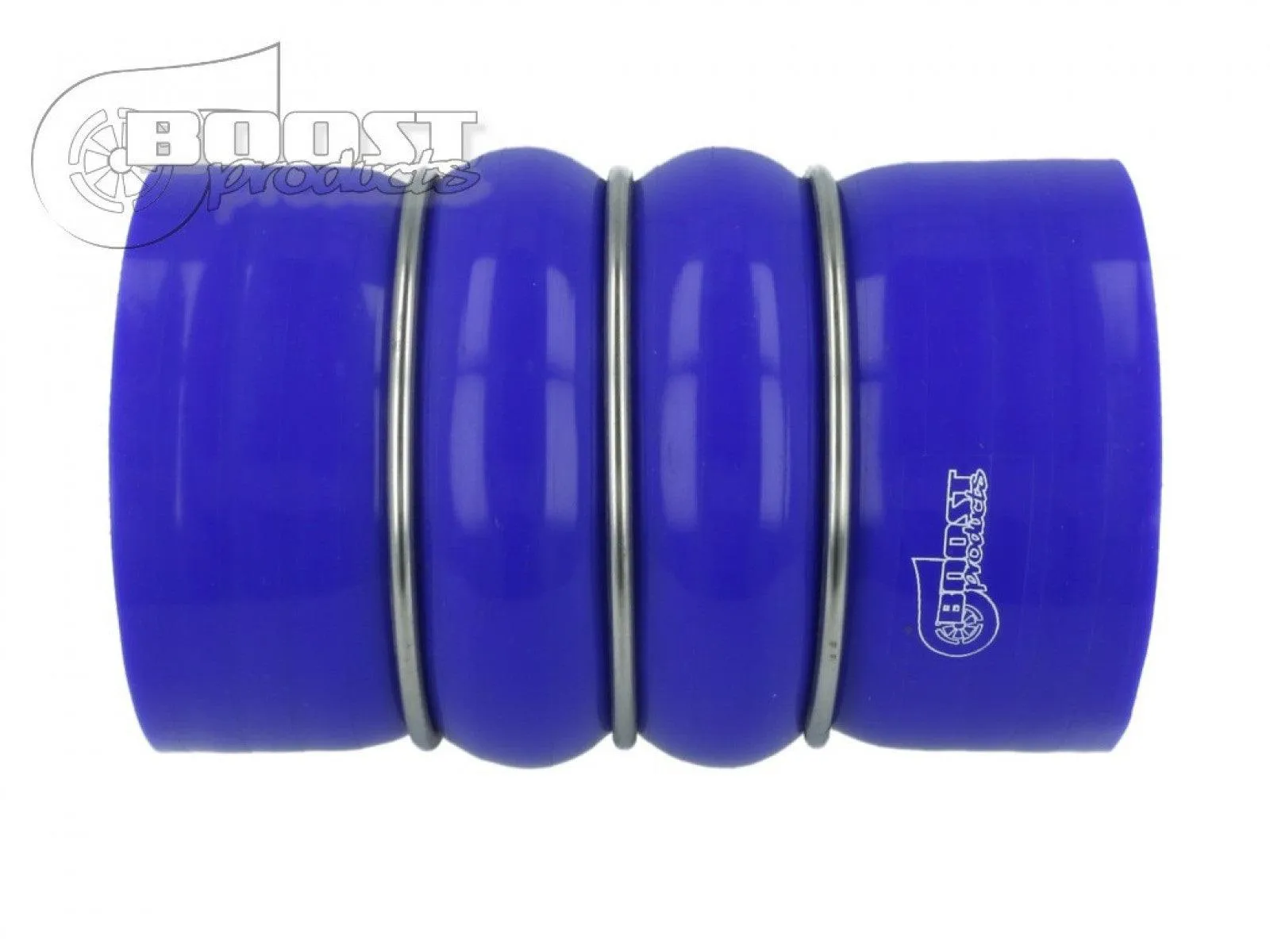 BOOST Products Silicone Coupler with Double Hump, 102mm (4") ID, Blue