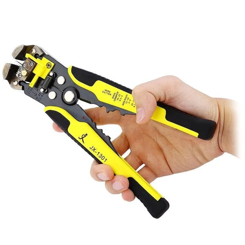 Cable Wire Stripper Cutter Crimper Automatic Multifunctional TAB Terminal Crimping| AWG24-10 0.2-6.0mm2