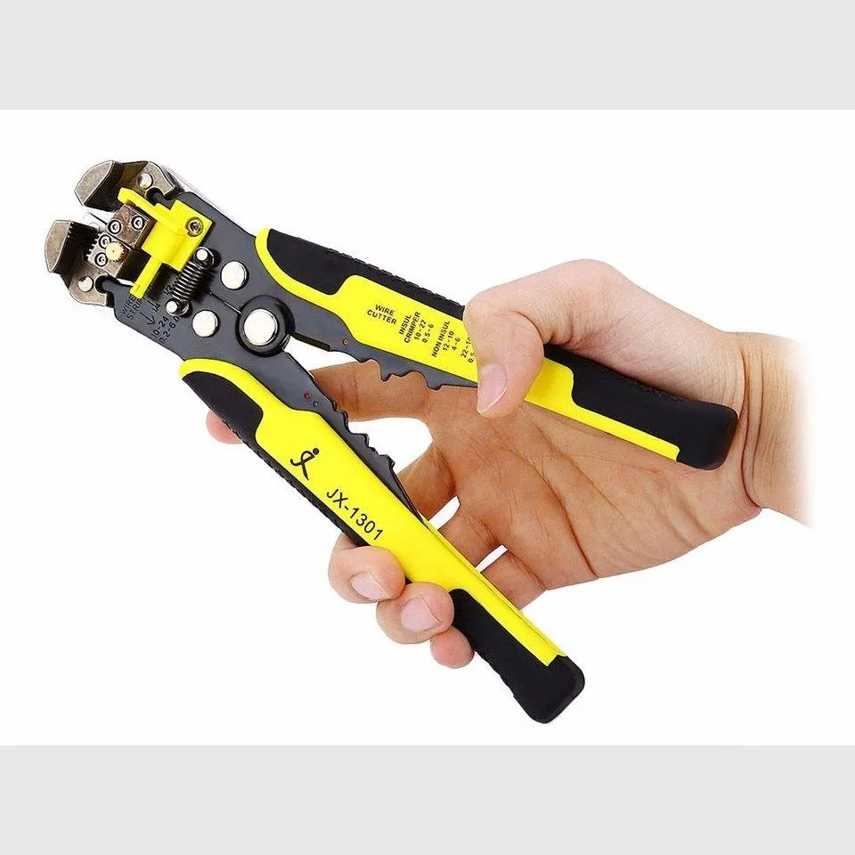 Cable Wire Stripper Cutter Crimper Automatic Multifunctional TAB Terminal Crimping| AWG24-10 0.2-6.0mm2