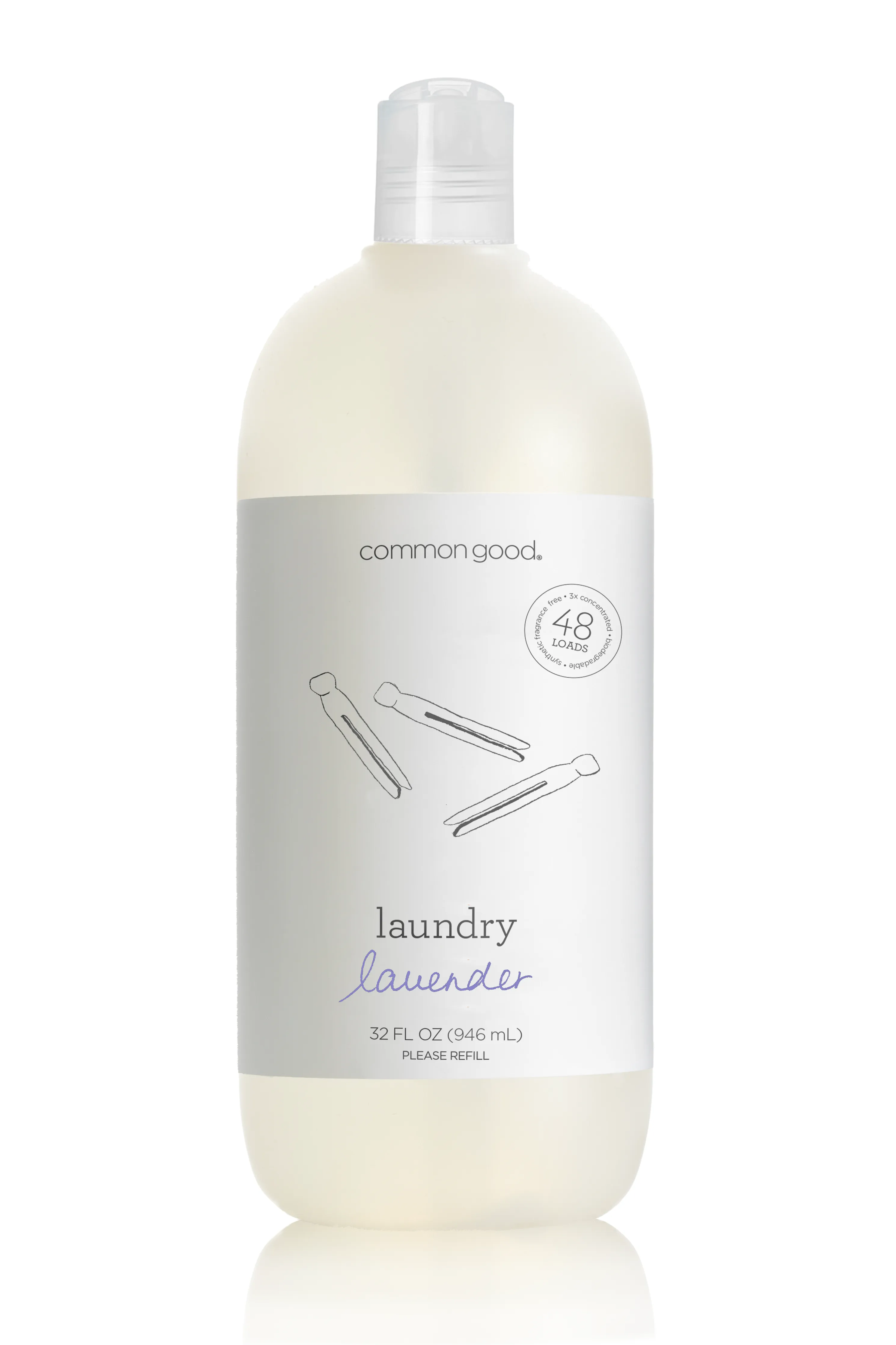 Common Good - Laundry Detergent Bottle - 32 oz