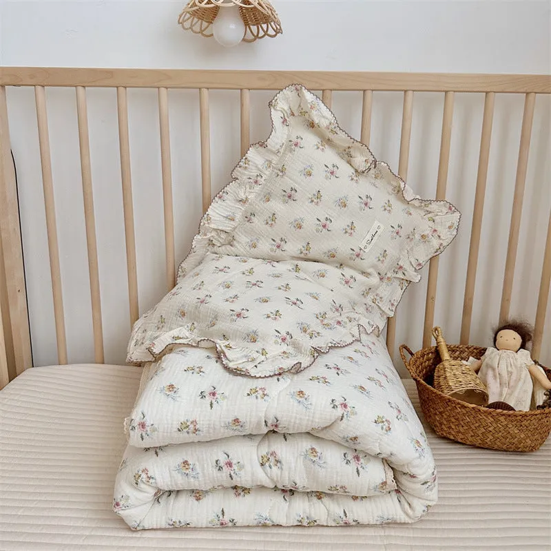 Cotton Muslin Quilted Baby Blankets