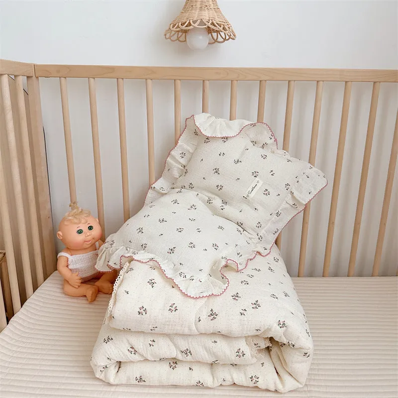 Cotton Muslin Quilted Baby Blankets