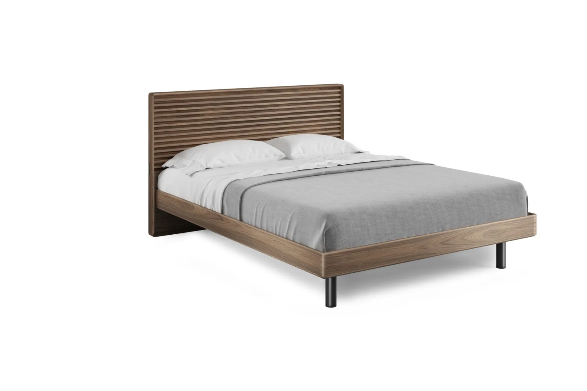 Cross Linq Bed Natural Walnut