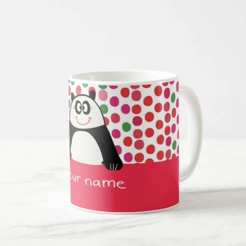 Customized Mug Photo Printing - Black Panda