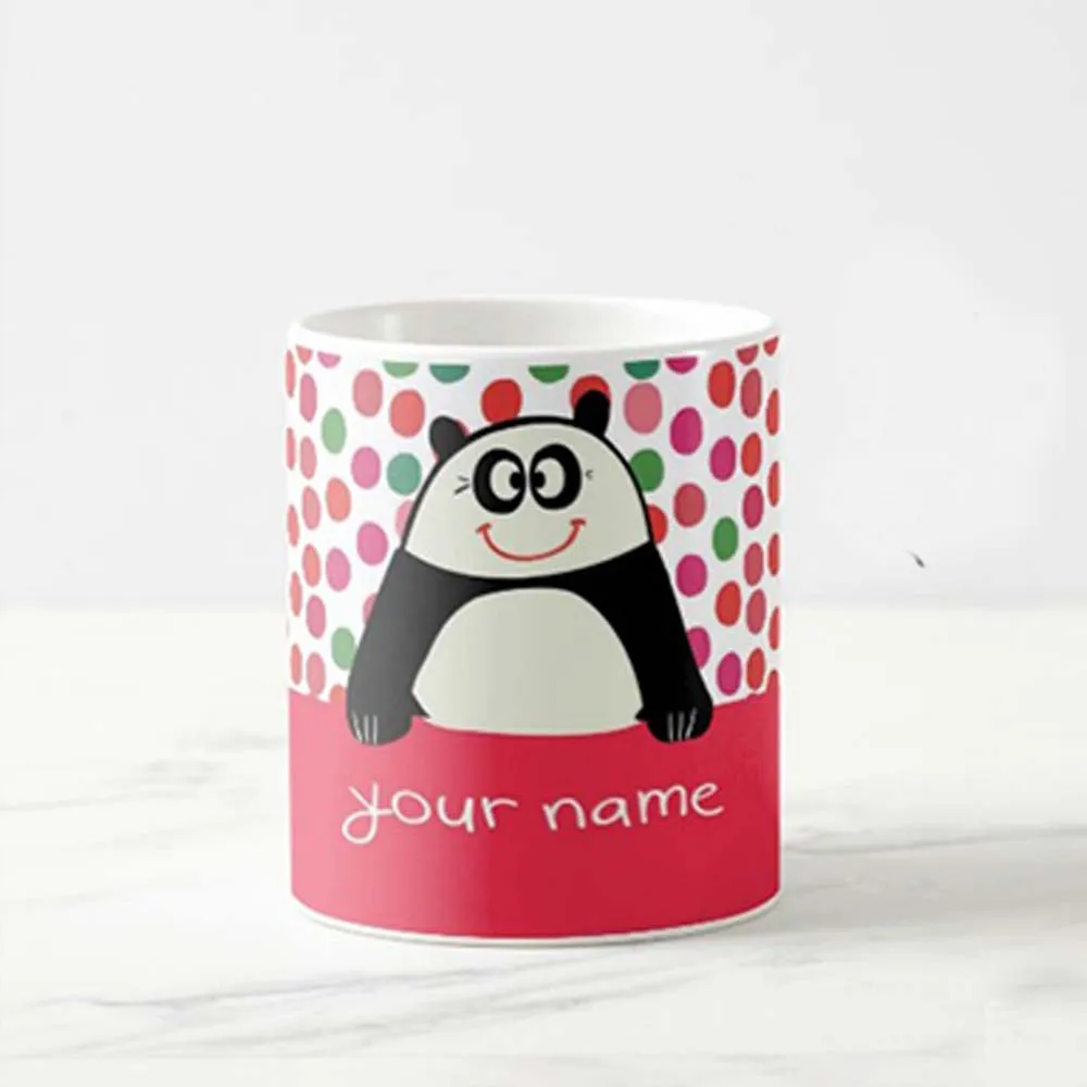 Customized Mug Photo Printing - Black Panda