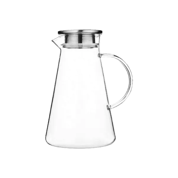 DELI GLASSWARE TEA KETTLE 1.8LTR