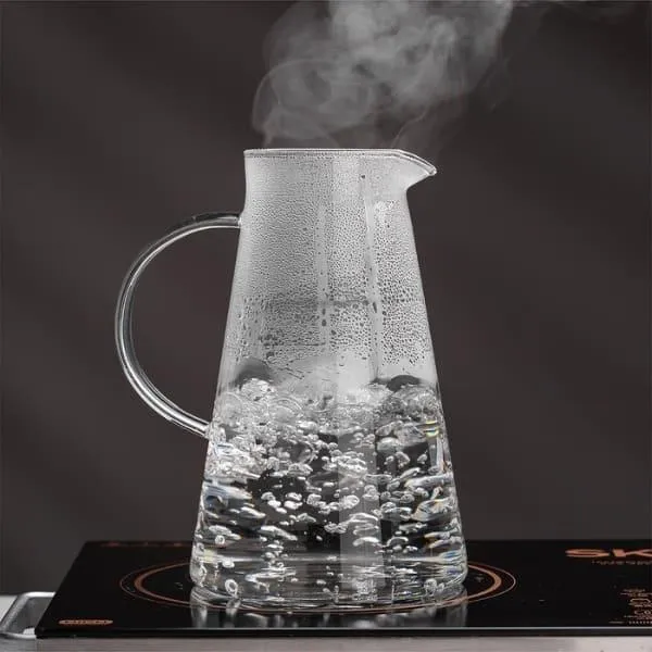 DELI GLASSWARE TEA KETTLE 1.8LTR