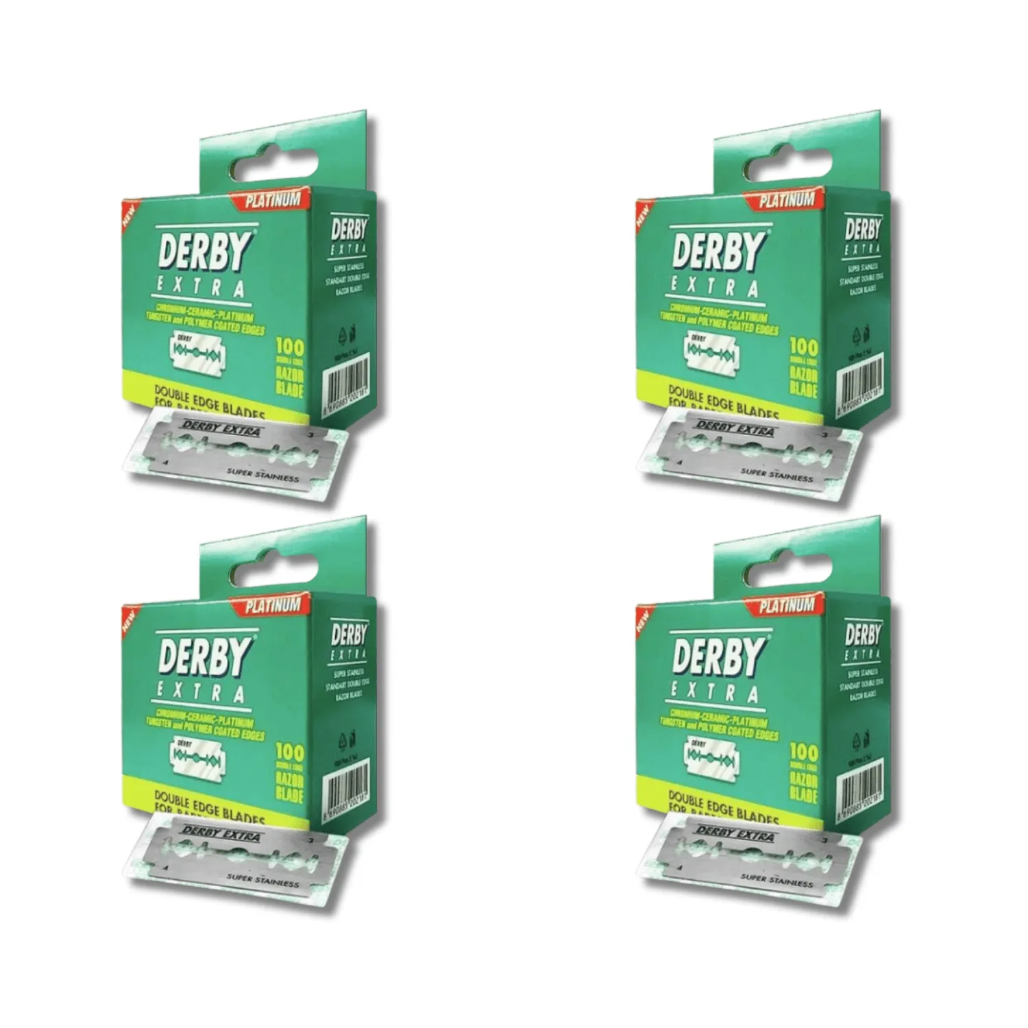 Derby Extra Mini Double Edge Razor Blades 100 Ct