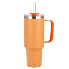 DRINCO® 40oz BugSur Tumbler with Handle - Cantaloupe