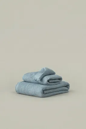 Everyday Waffle Towel / Dusk Blue