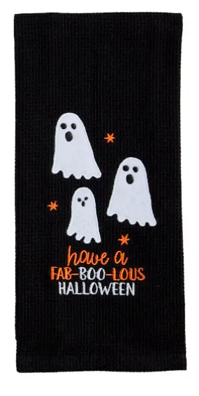 Fab Halloween Waffle Towel