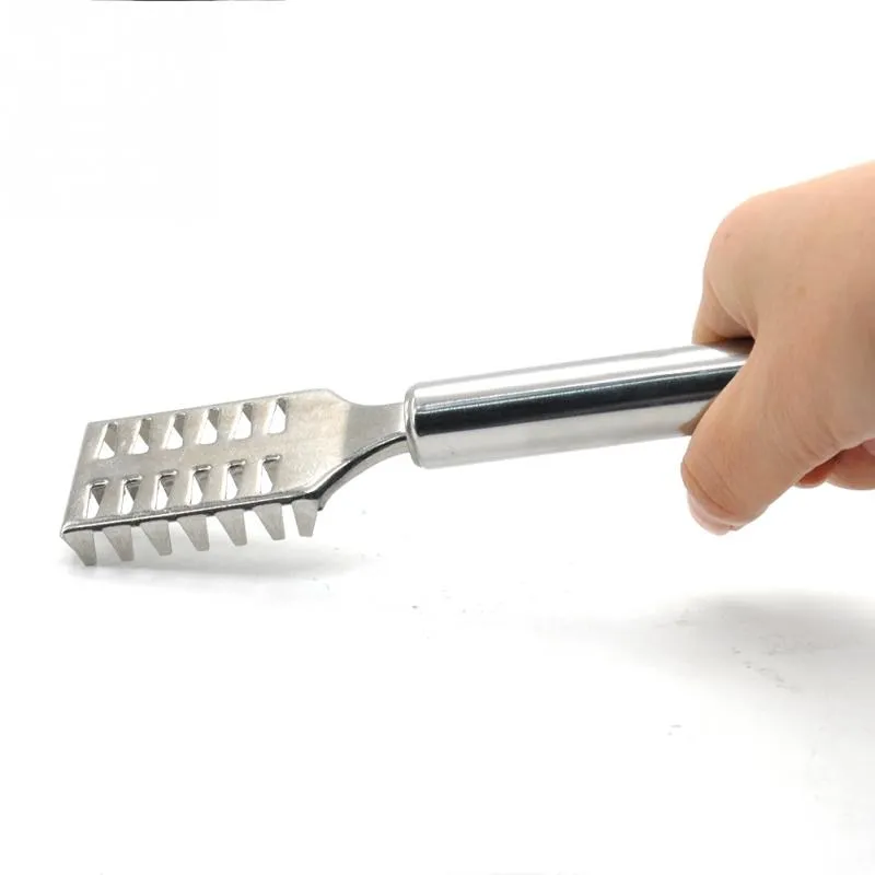 Fish scale remover Stainless Steel Fish Scale Remover Cleaner Scraper Kitchen Peeler Tool