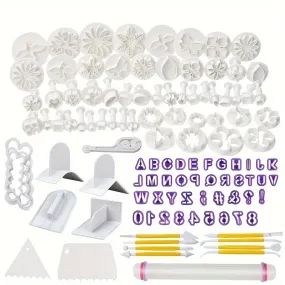 Fondant Beginner Kit - 114pc