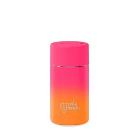 Frank Green 12oz Reusable Cup Gradient Summer Sunset with Push Button Lid