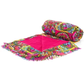 Fuschia Beach Towel