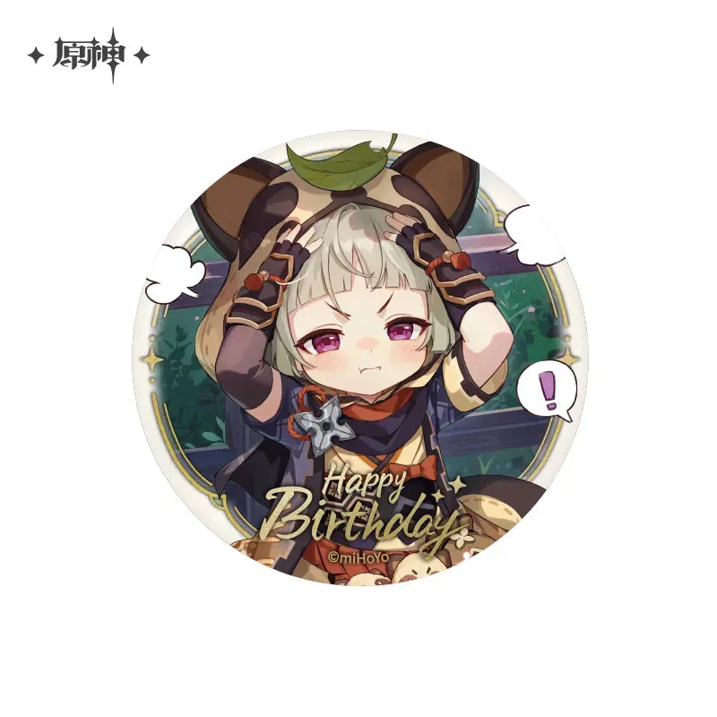 Genshin Impact Fateful Day Series Birthday Badge Vol 4