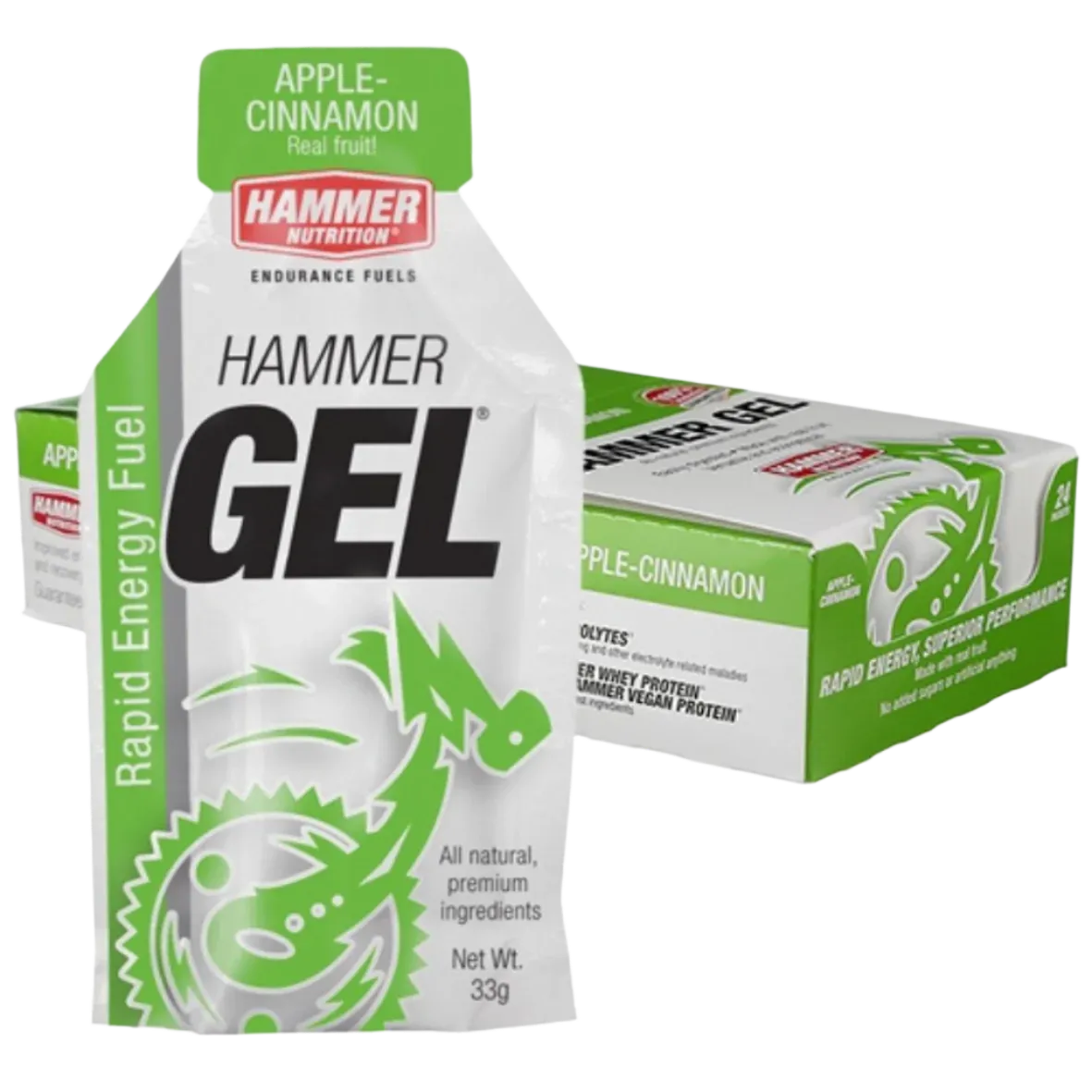 Hammer Nutrition - Energy Gels - Apple Cinnamon