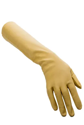 Hammer Of Hollywood yellow kid leather vintage gloves