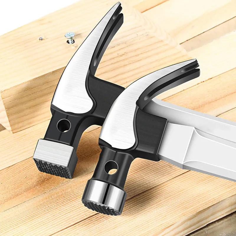 Hammer with magnetic nail extraction for woodworking