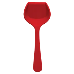 Harold Imports Taco Shovel 8.5" x 3.5" Red Silicone