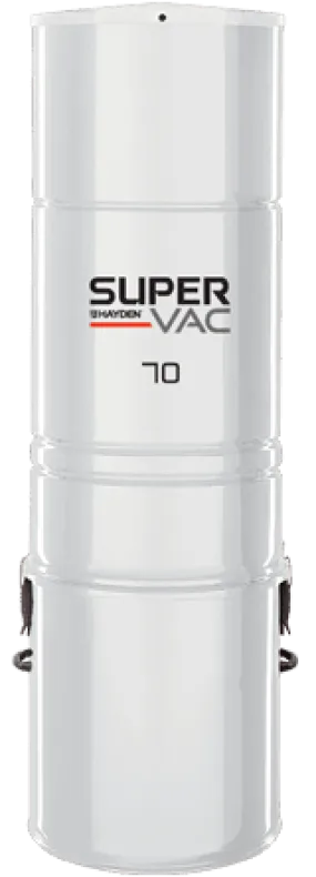 Hayden Super Vac 70 Central Vacuum Power Unit - 666 Air Watts