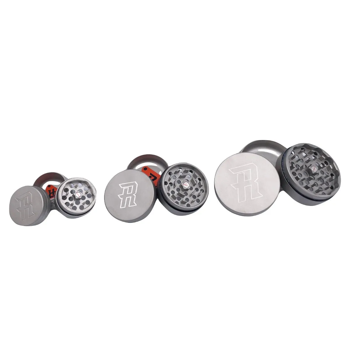 Herb Ripper Stainless Steel Grinder (3-piece)