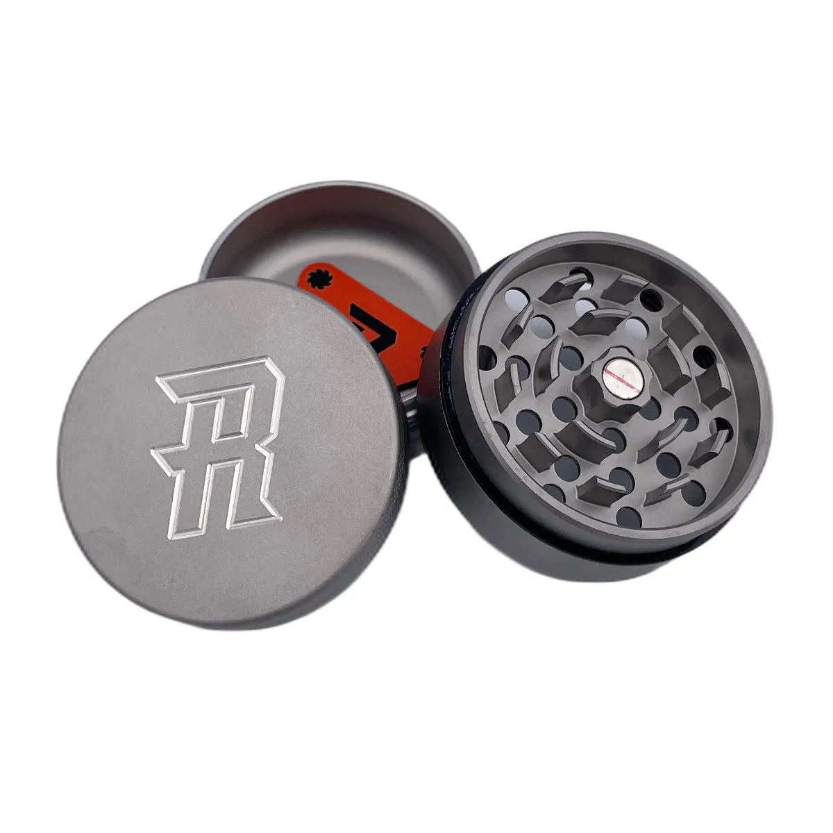 Herb Ripper Stainless Steel Grinder (3-piece)