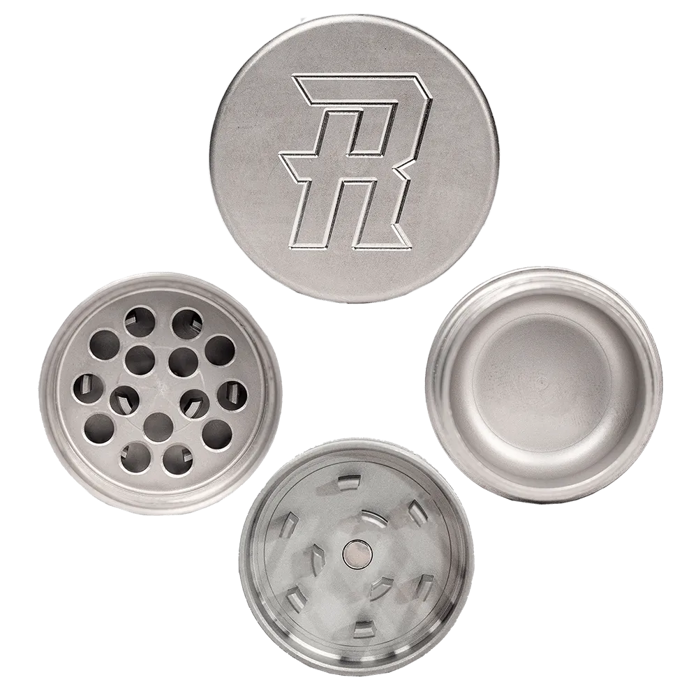 Herb Ripper Stainless Steel Grinder (4-piece)