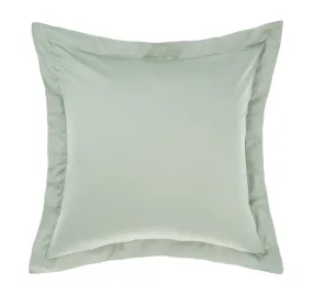 Hotel Augusta 500THC Cotton Sateen European Pillowcase Green Gum