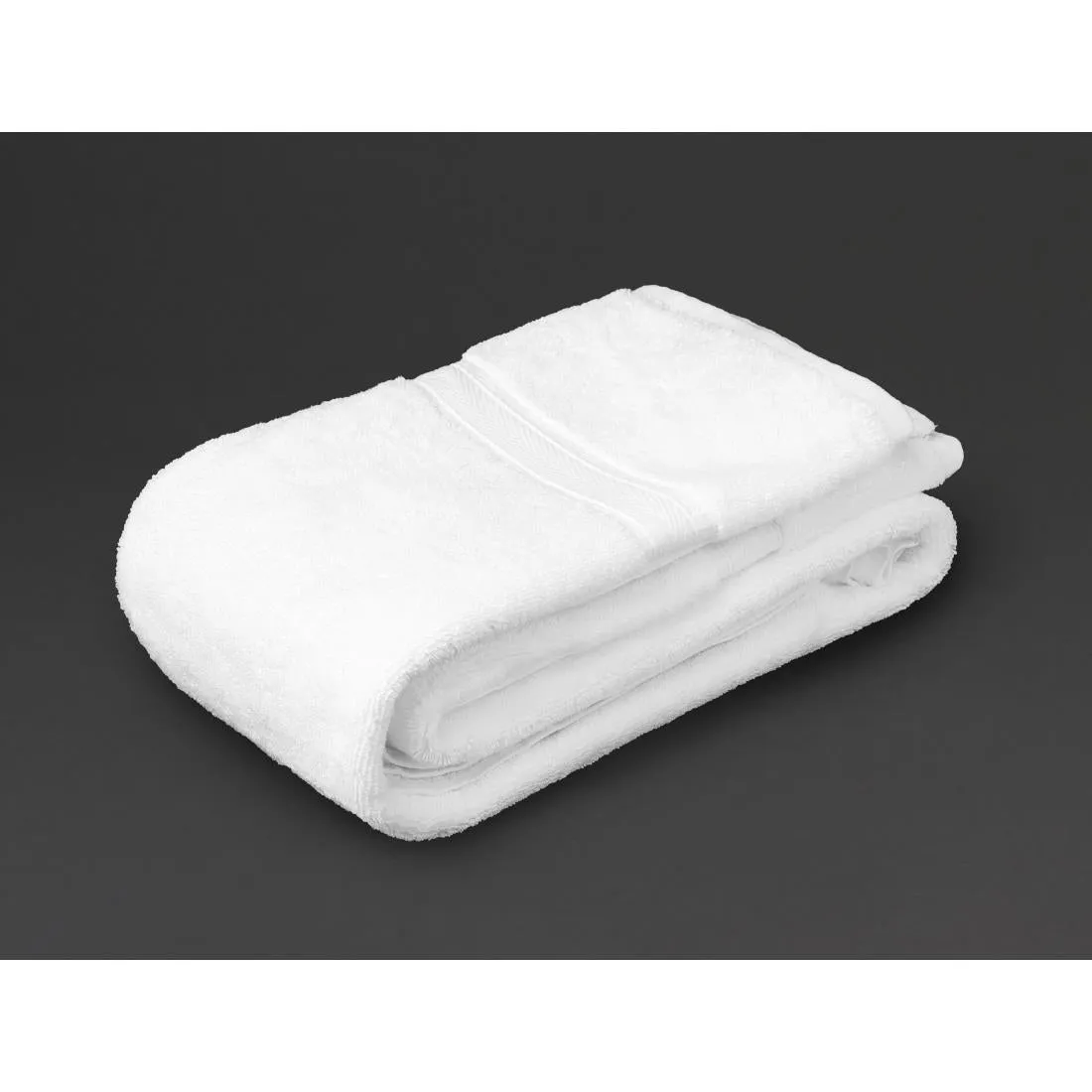 HR085 Mitre Luxury Savanna Bath Towel White