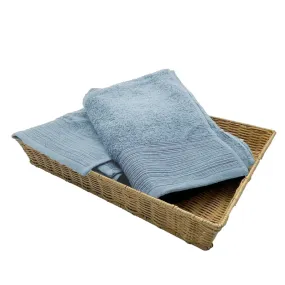 Jenny Mclean De La Maison Wide Sheared Border Bath Towel