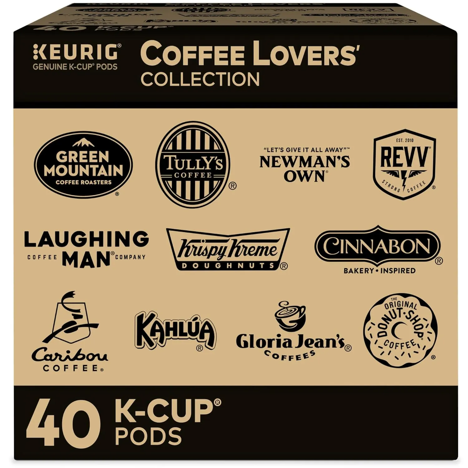 Keurig Coffee Lovers' Collection Sampler Pack, Single-Serve K-Cup Pods, Variety Pack