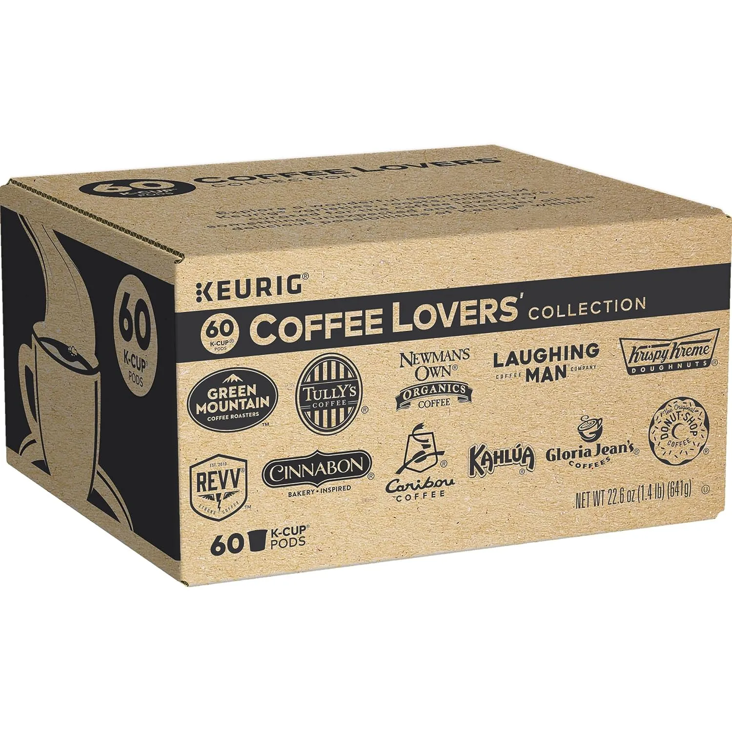 Keurig Coffee Lovers' Collection Sampler Pack, Single-Serve K-Cup Pods, Variety Pack