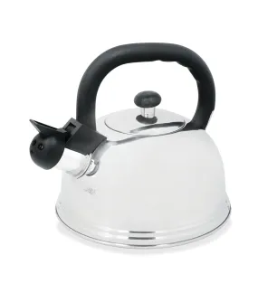 La Cafetière 1.6L Stainless Steel Whistling Kettle Silver