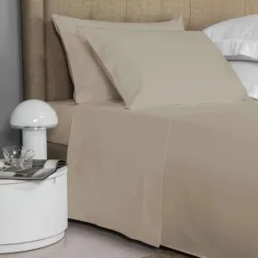 Lauren Taylor - T200 Cotton Sheet Set, Taupe